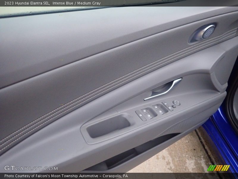 Intense Blue / Medium Gray 2023 Hyundai Elantra SEL