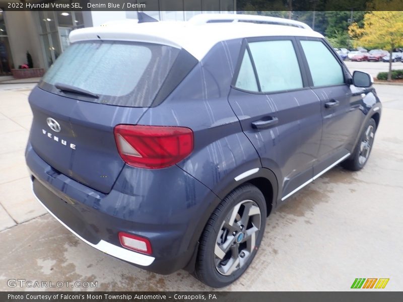 Denim Blue / Denim 2022 Hyundai Venue SEL