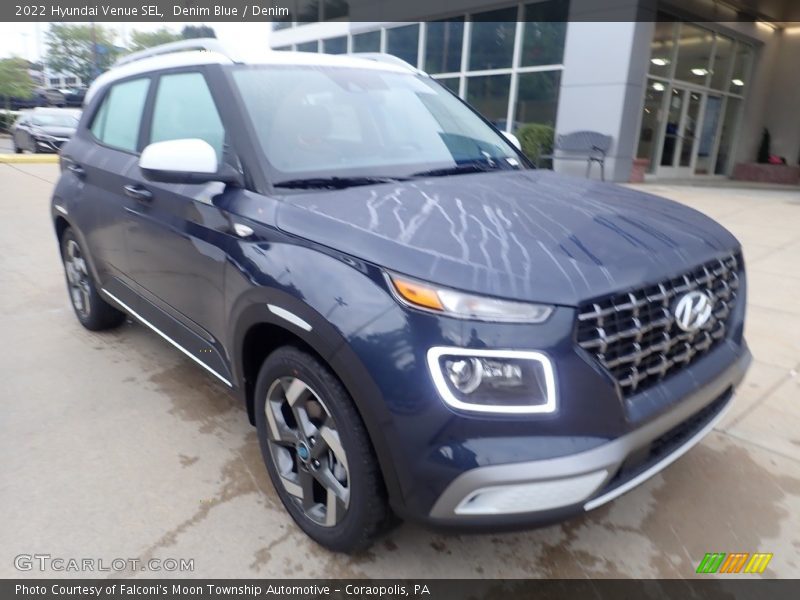 Denim Blue / Denim 2022 Hyundai Venue SEL