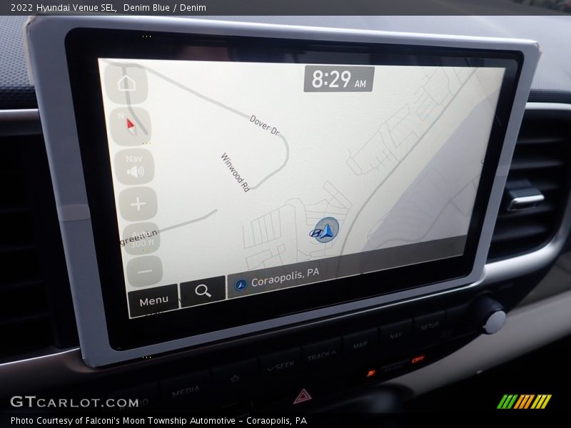 Denim Blue / Denim 2022 Hyundai Venue SEL