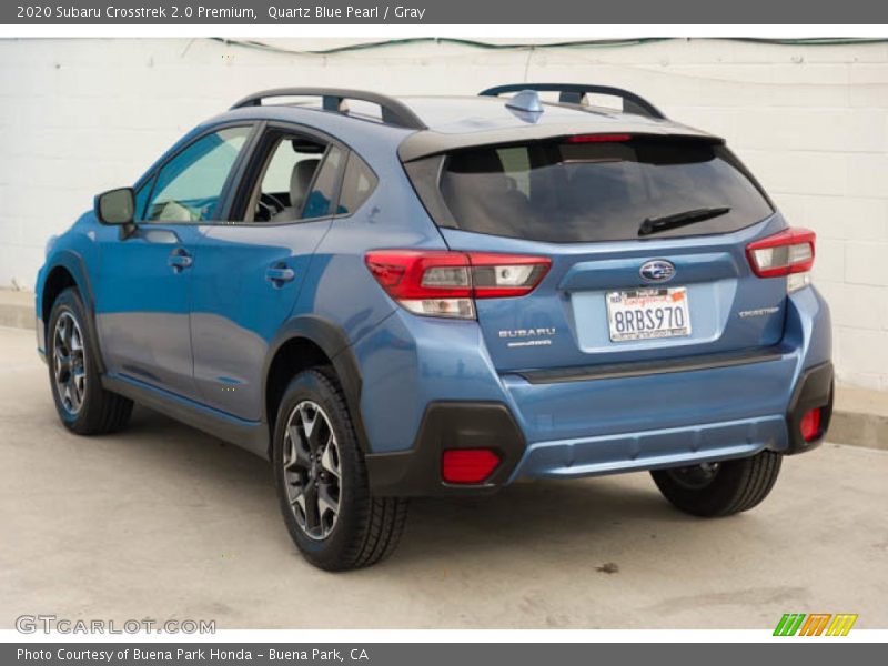 Quartz Blue Pearl / Gray 2020 Subaru Crosstrek 2.0 Premium