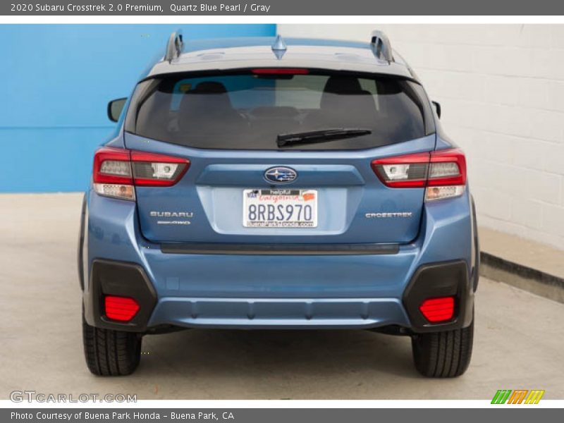 Quartz Blue Pearl / Gray 2020 Subaru Crosstrek 2.0 Premium