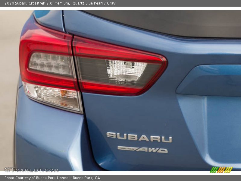 Quartz Blue Pearl / Gray 2020 Subaru Crosstrek 2.0 Premium