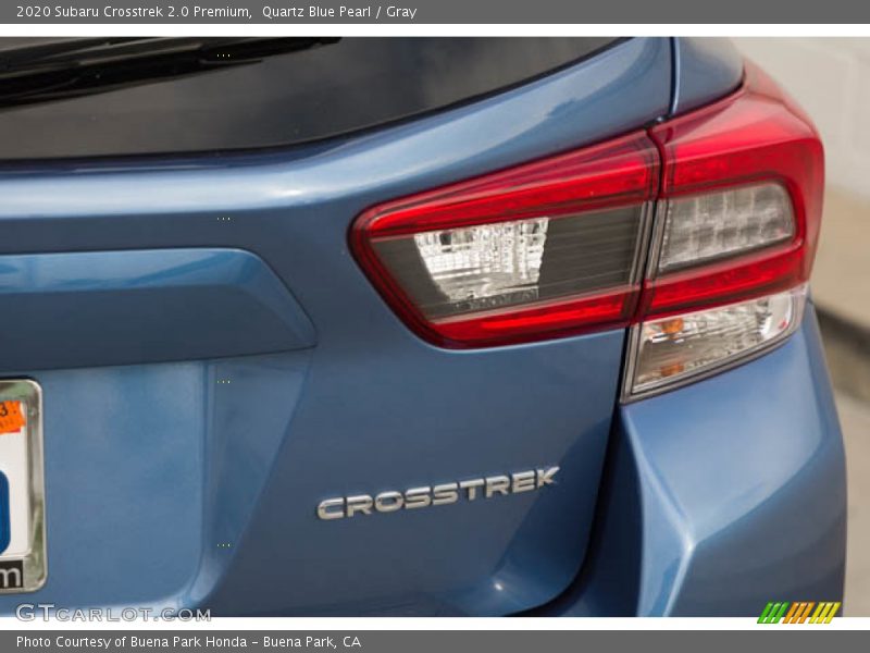 Quartz Blue Pearl / Gray 2020 Subaru Crosstrek 2.0 Premium