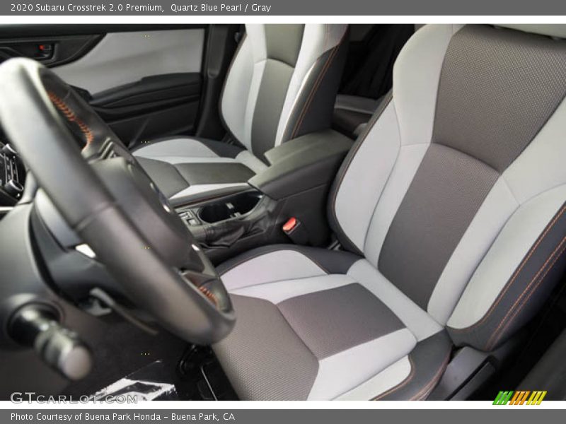 Quartz Blue Pearl / Gray 2020 Subaru Crosstrek 2.0 Premium
