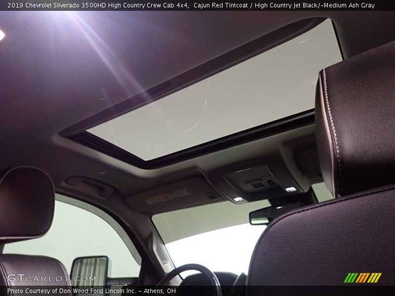 Cajun Red Tintcoat / High Country Jet Black/­Medium Ash Gray 2019 Chevrolet Silverado 3500HD High Country Crew Cab 4x4