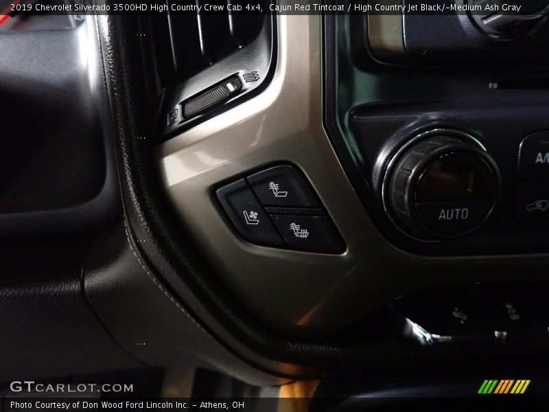 Cajun Red Tintcoat / High Country Jet Black/­Medium Ash Gray 2019 Chevrolet Silverado 3500HD High Country Crew Cab 4x4