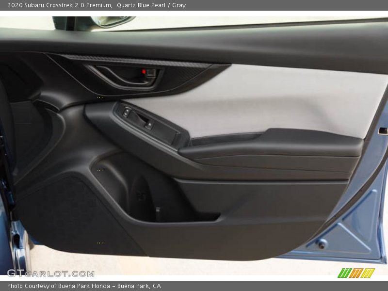 Quartz Blue Pearl / Gray 2020 Subaru Crosstrek 2.0 Premium