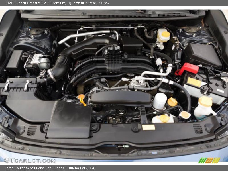 Quartz Blue Pearl / Gray 2020 Subaru Crosstrek 2.0 Premium
