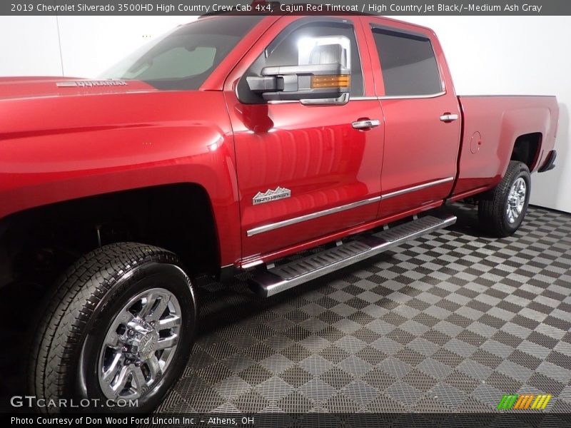 Cajun Red Tintcoat / High Country Jet Black/­Medium Ash Gray 2019 Chevrolet Silverado 3500HD High Country Crew Cab 4x4