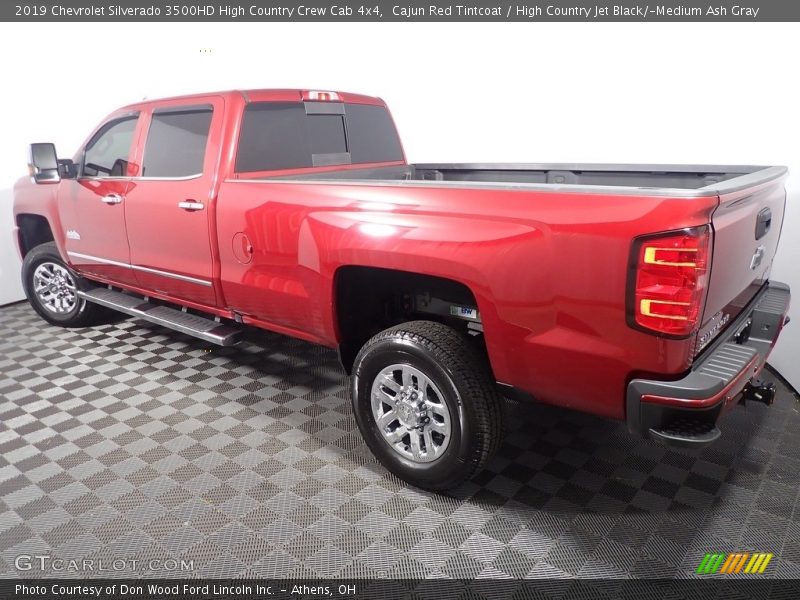 Cajun Red Tintcoat / High Country Jet Black/­Medium Ash Gray 2019 Chevrolet Silverado 3500HD High Country Crew Cab 4x4
