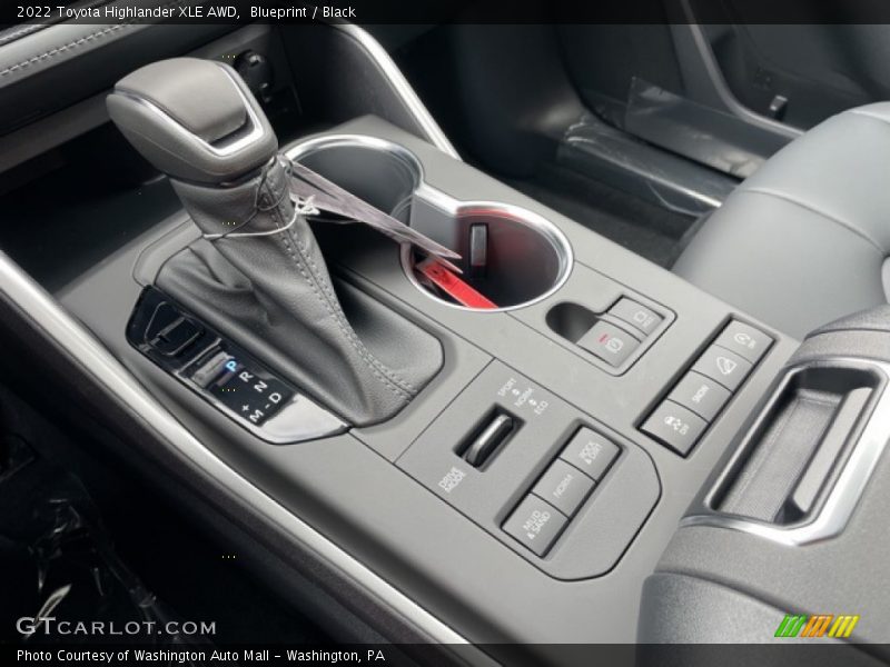 Blueprint / Black 2022 Toyota Highlander XLE AWD