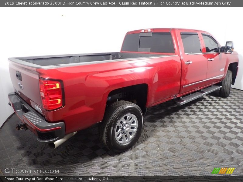 Cajun Red Tintcoat / High Country Jet Black/­Medium Ash Gray 2019 Chevrolet Silverado 3500HD High Country Crew Cab 4x4