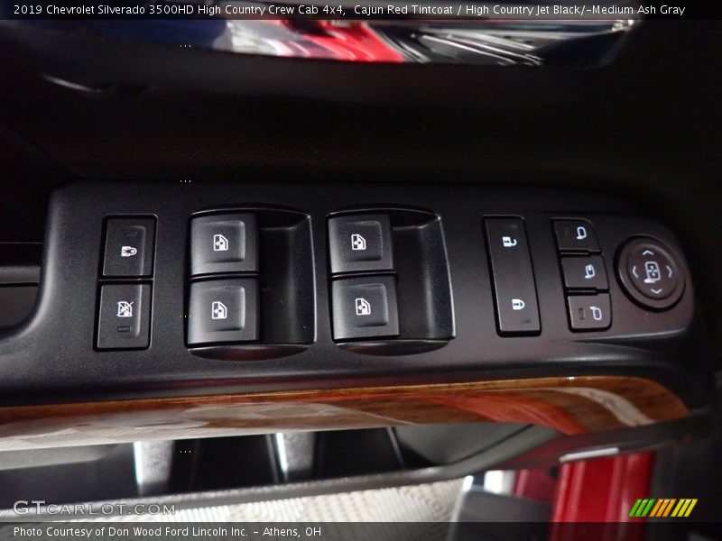 Cajun Red Tintcoat / High Country Jet Black/­Medium Ash Gray 2019 Chevrolet Silverado 3500HD High Country Crew Cab 4x4