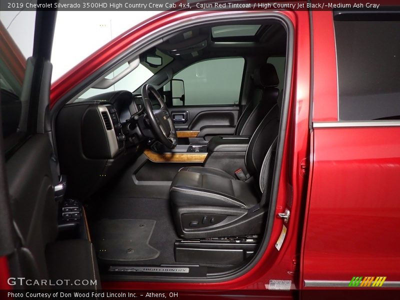Cajun Red Tintcoat / High Country Jet Black/­Medium Ash Gray 2019 Chevrolet Silverado 3500HD High Country Crew Cab 4x4