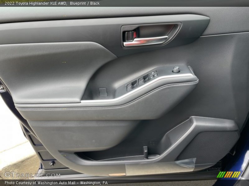Blueprint / Black 2022 Toyota Highlander XLE AWD