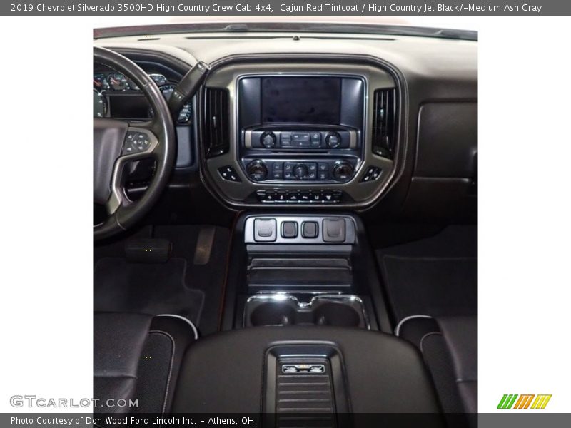 Cajun Red Tintcoat / High Country Jet Black/­Medium Ash Gray 2019 Chevrolet Silverado 3500HD High Country Crew Cab 4x4