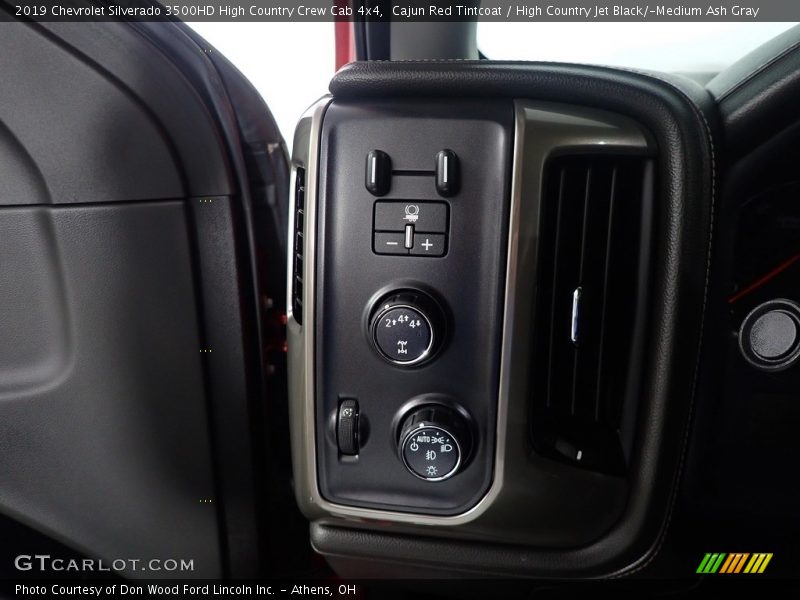 Cajun Red Tintcoat / High Country Jet Black/­Medium Ash Gray 2019 Chevrolet Silverado 3500HD High Country Crew Cab 4x4