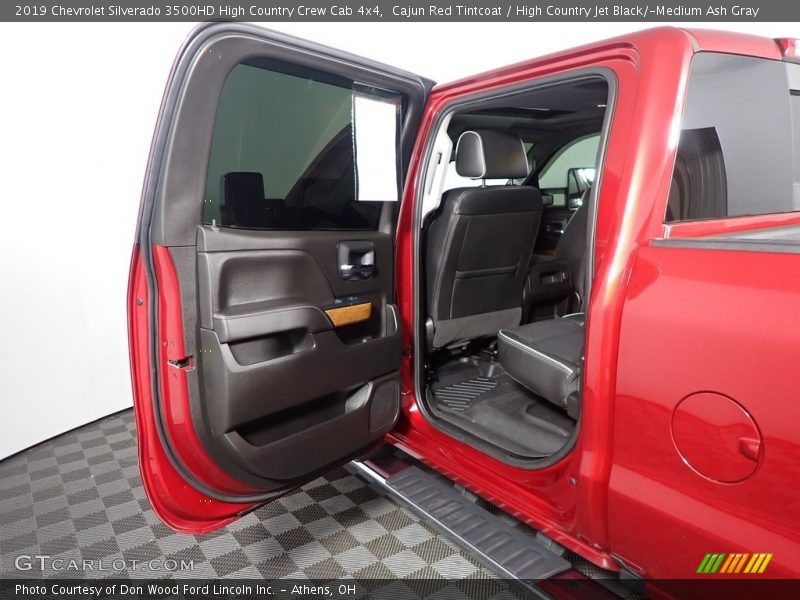Cajun Red Tintcoat / High Country Jet Black/­Medium Ash Gray 2019 Chevrolet Silverado 3500HD High Country Crew Cab 4x4