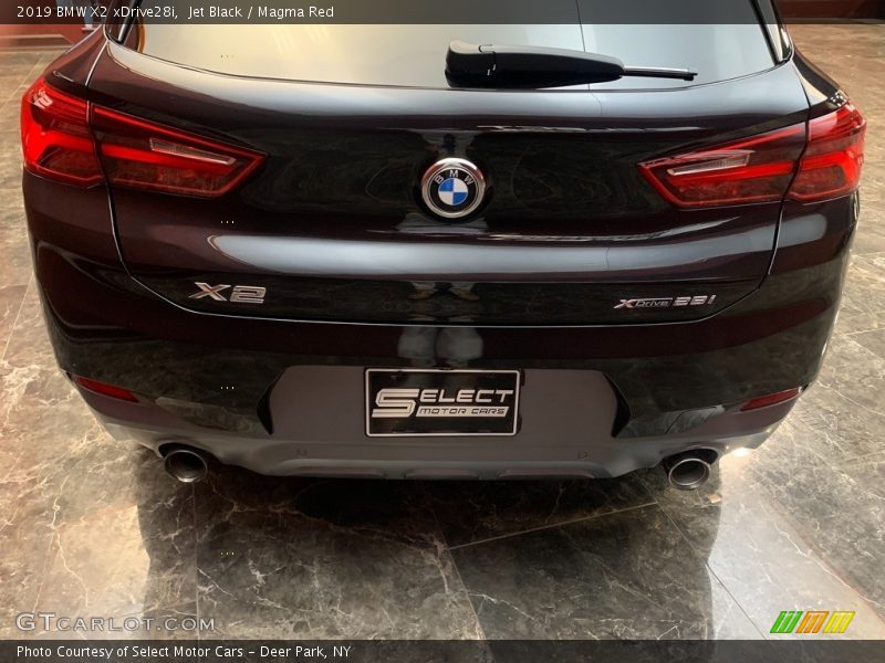 Jet Black / Magma Red 2019 BMW X2 xDrive28i