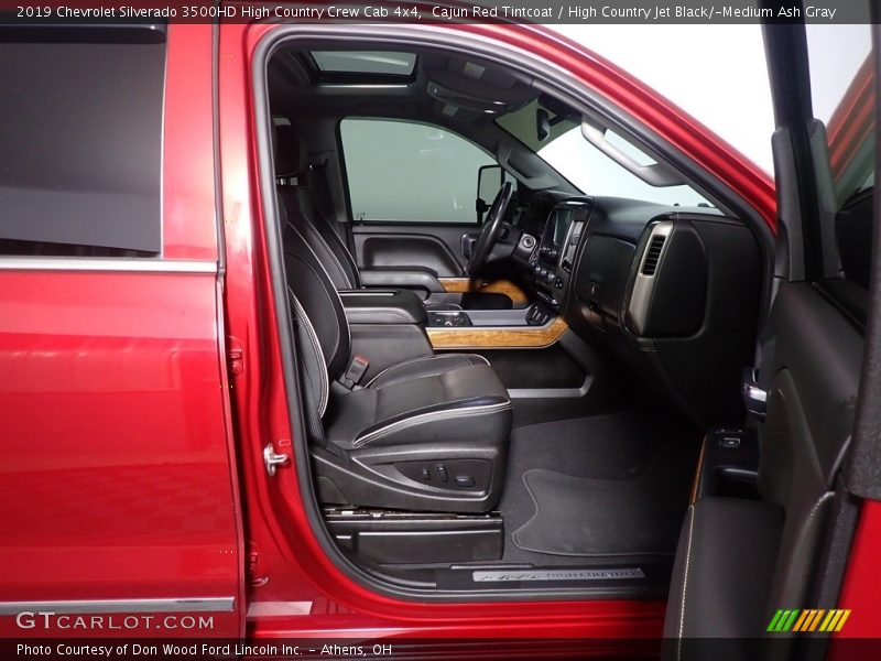 Cajun Red Tintcoat / High Country Jet Black/­Medium Ash Gray 2019 Chevrolet Silverado 3500HD High Country Crew Cab 4x4