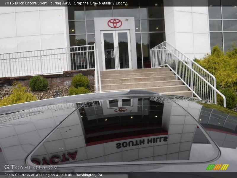 Graphite Gray Metallic / Ebony 2016 Buick Encore Sport Touring AWD