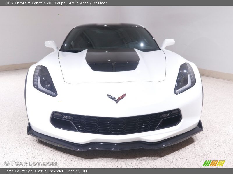 Arctic White / Jet Black 2017 Chevrolet Corvette Z06 Coupe