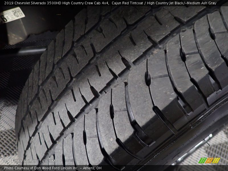 Cajun Red Tintcoat / High Country Jet Black/­Medium Ash Gray 2019 Chevrolet Silverado 3500HD High Country Crew Cab 4x4