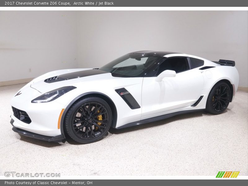 Arctic White / Jet Black 2017 Chevrolet Corvette Z06 Coupe