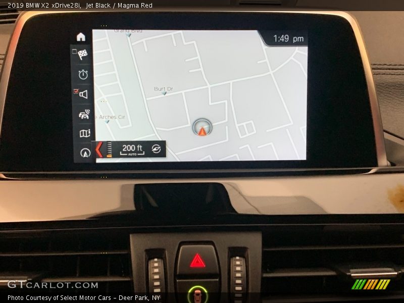 Jet Black / Magma Red 2019 BMW X2 xDrive28i