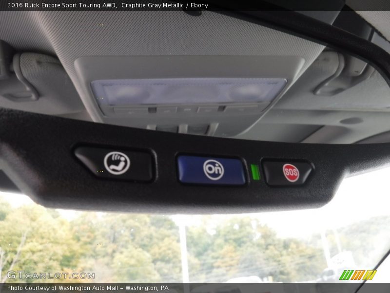 Graphite Gray Metallic / Ebony 2016 Buick Encore Sport Touring AWD