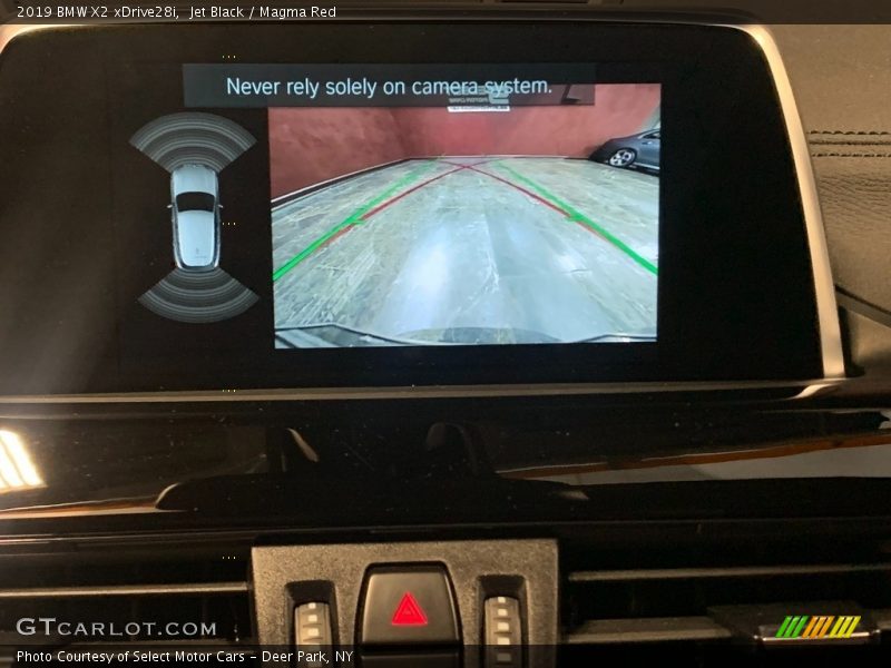 Jet Black / Magma Red 2019 BMW X2 xDrive28i