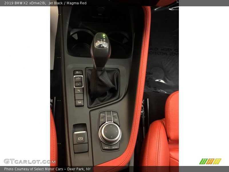 Jet Black / Magma Red 2019 BMW X2 xDrive28i