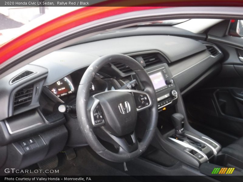 Rallye Red / Black 2020 Honda Civic LX Sedan