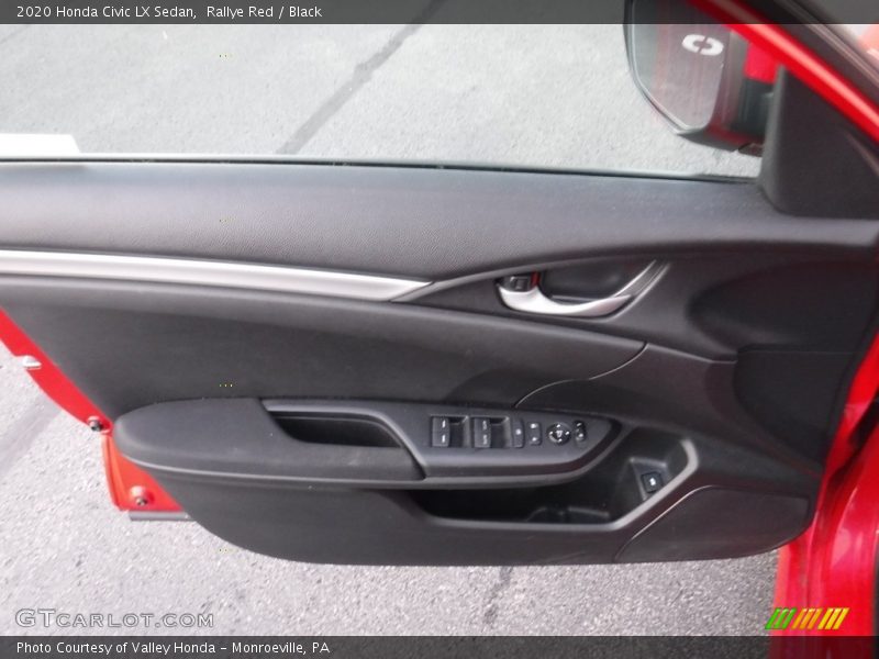 Rallye Red / Black 2020 Honda Civic LX Sedan