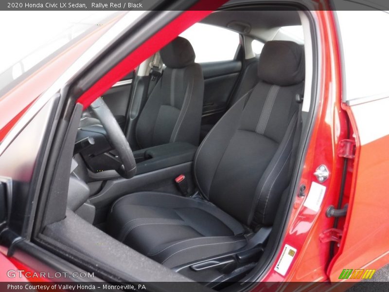 Rallye Red / Black 2020 Honda Civic LX Sedan