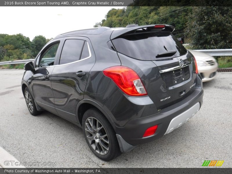 Graphite Gray Metallic / Ebony 2016 Buick Encore Sport Touring AWD