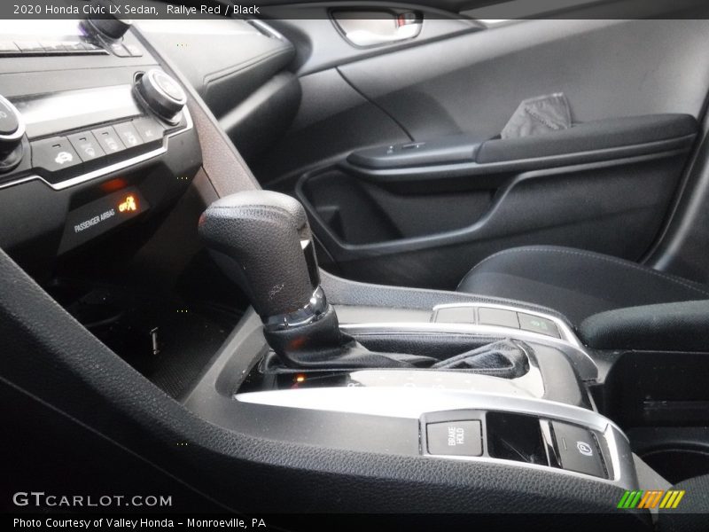 Rallye Red / Black 2020 Honda Civic LX Sedan