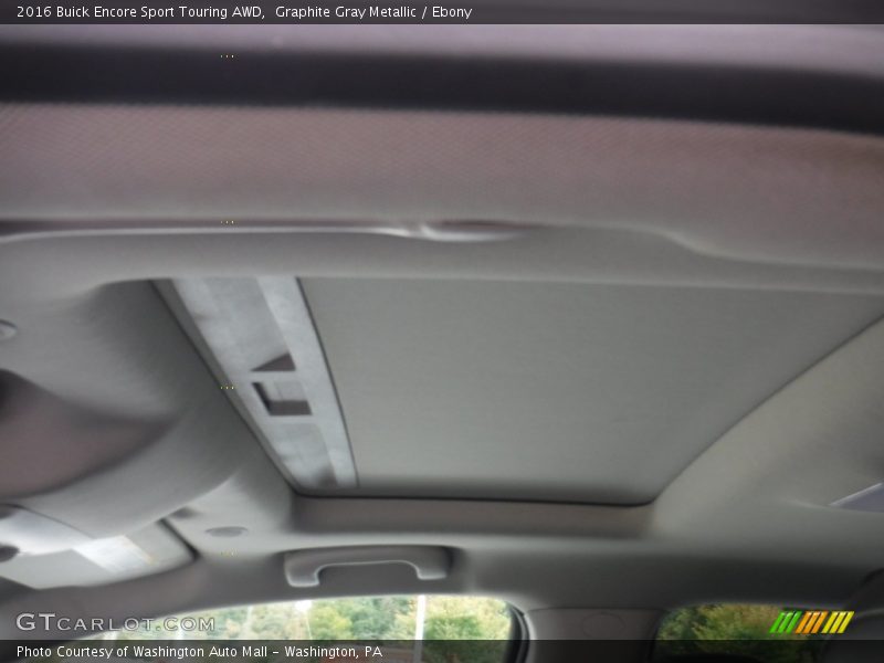 Graphite Gray Metallic / Ebony 2016 Buick Encore Sport Touring AWD