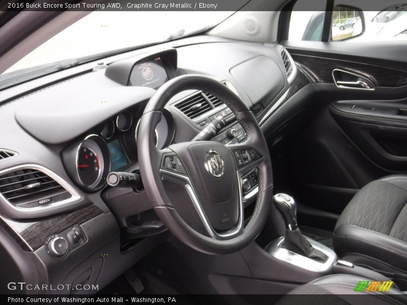 Graphite Gray Metallic / Ebony 2016 Buick Encore Sport Touring AWD
