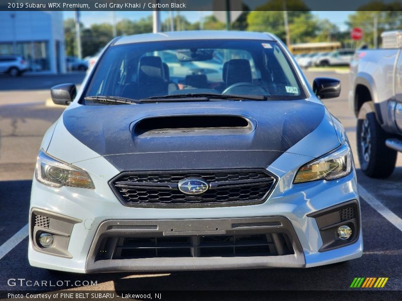 Cool Gray Khaki / Carbon Black 2019 Subaru WRX Premium