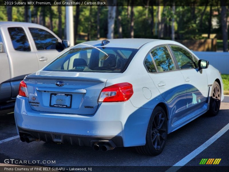 Cool Gray Khaki / Carbon Black 2019 Subaru WRX Premium