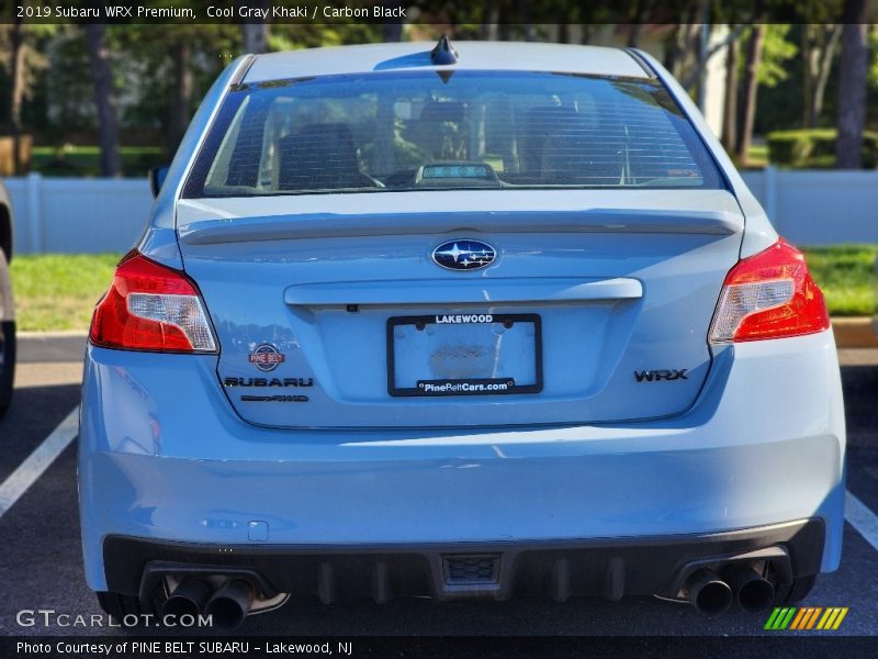 Cool Gray Khaki / Carbon Black 2019 Subaru WRX Premium