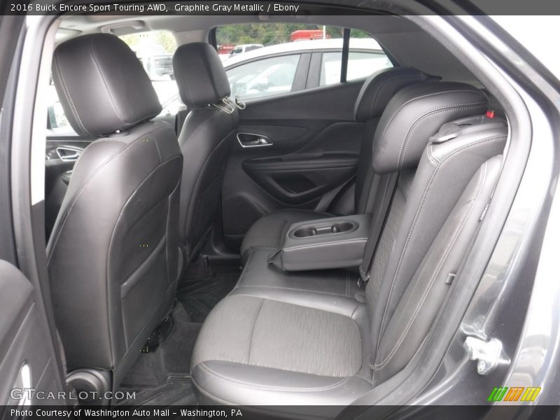 Rear Seat of 2016 Encore Sport Touring AWD
