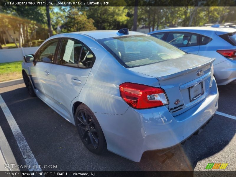 Cool Gray Khaki / Carbon Black 2019 Subaru WRX Premium