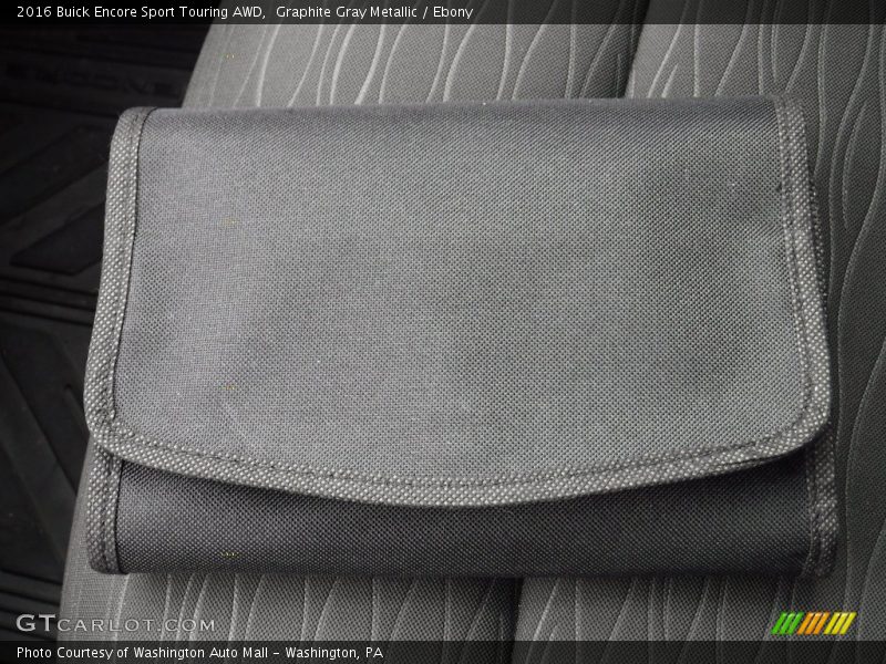 Graphite Gray Metallic / Ebony 2016 Buick Encore Sport Touring AWD