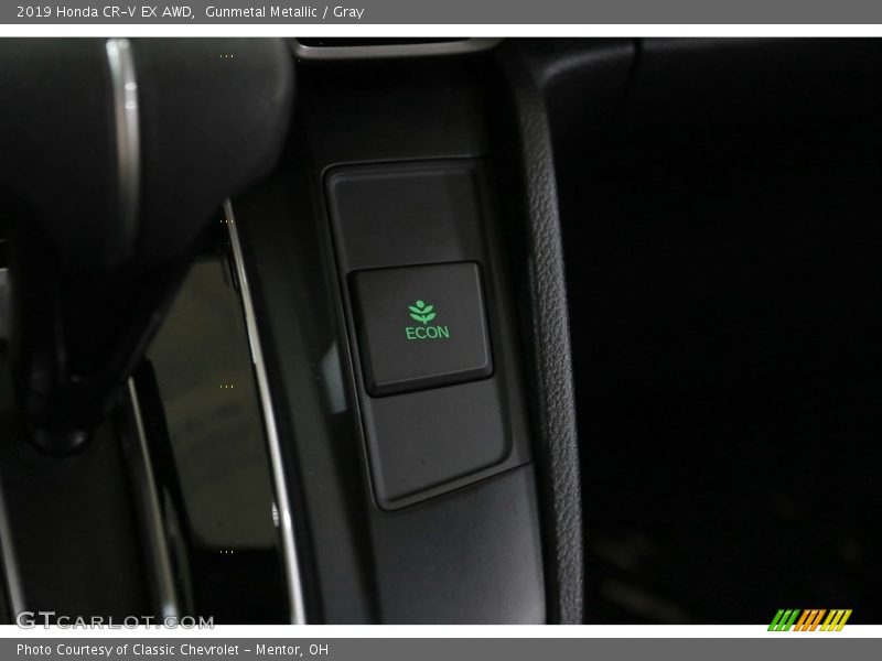 Gunmetal Metallic / Gray 2019 Honda CR-V EX AWD