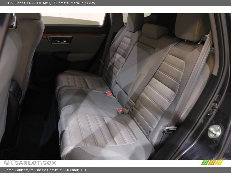 Gunmetal Metallic / Gray 2019 Honda CR-V EX AWD