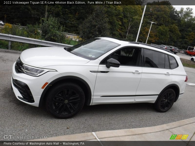  2022 Tiguan SE R-Line 4Motion Black Edition Pure White