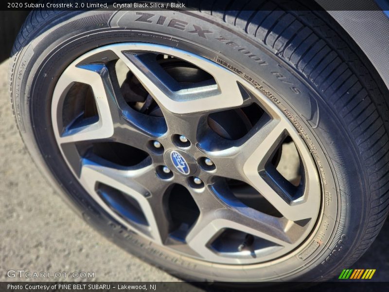 Crystal Black Silica / Black 2020 Subaru Crosstrek 2.0 Limited